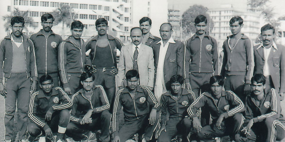 FIRST TIME BANGLADESH BDR TEAM IN 1985