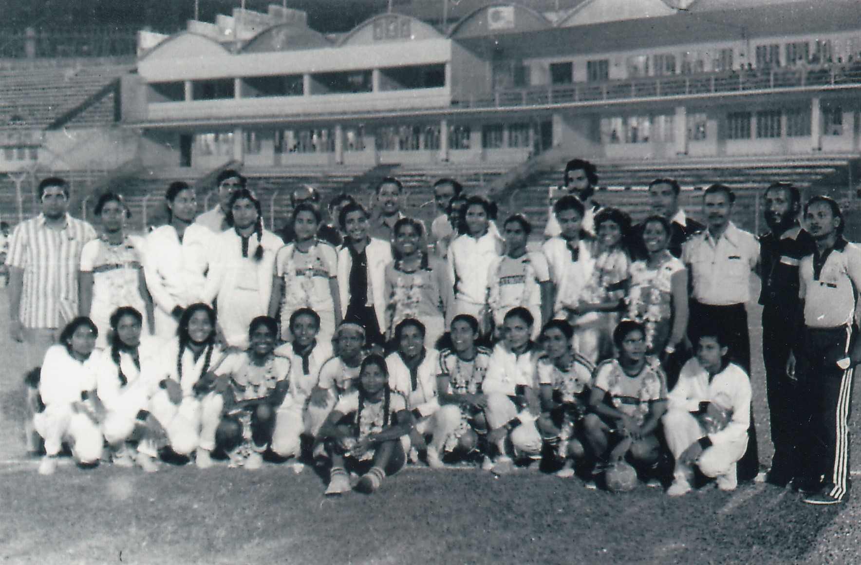 West Bengal and Bangladesh handball team 1984
