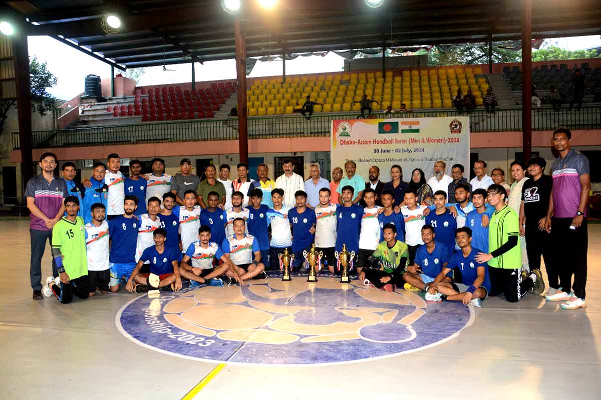 Dhaka-Assam Handball Series (Men and Women)-2024